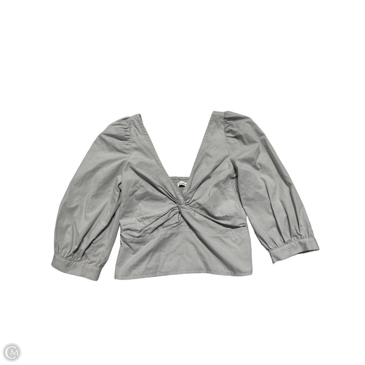 Top 3/4 Sleeve By Abercrombie And Fitch In Green, Size: M