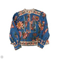 Top Long Sleeve By Anthropologie In Floral Print, Size: S