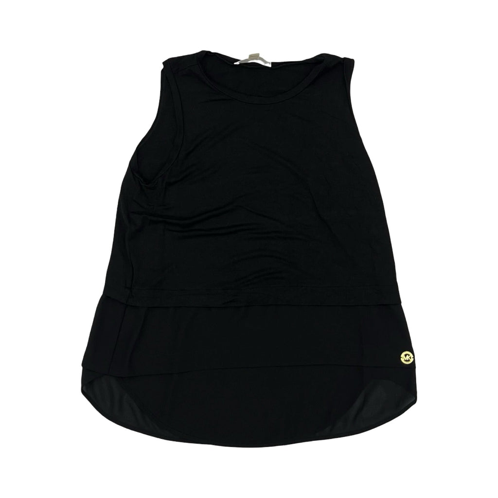 Top Sleeveless Designer By Michael Kors In Black, Size:M