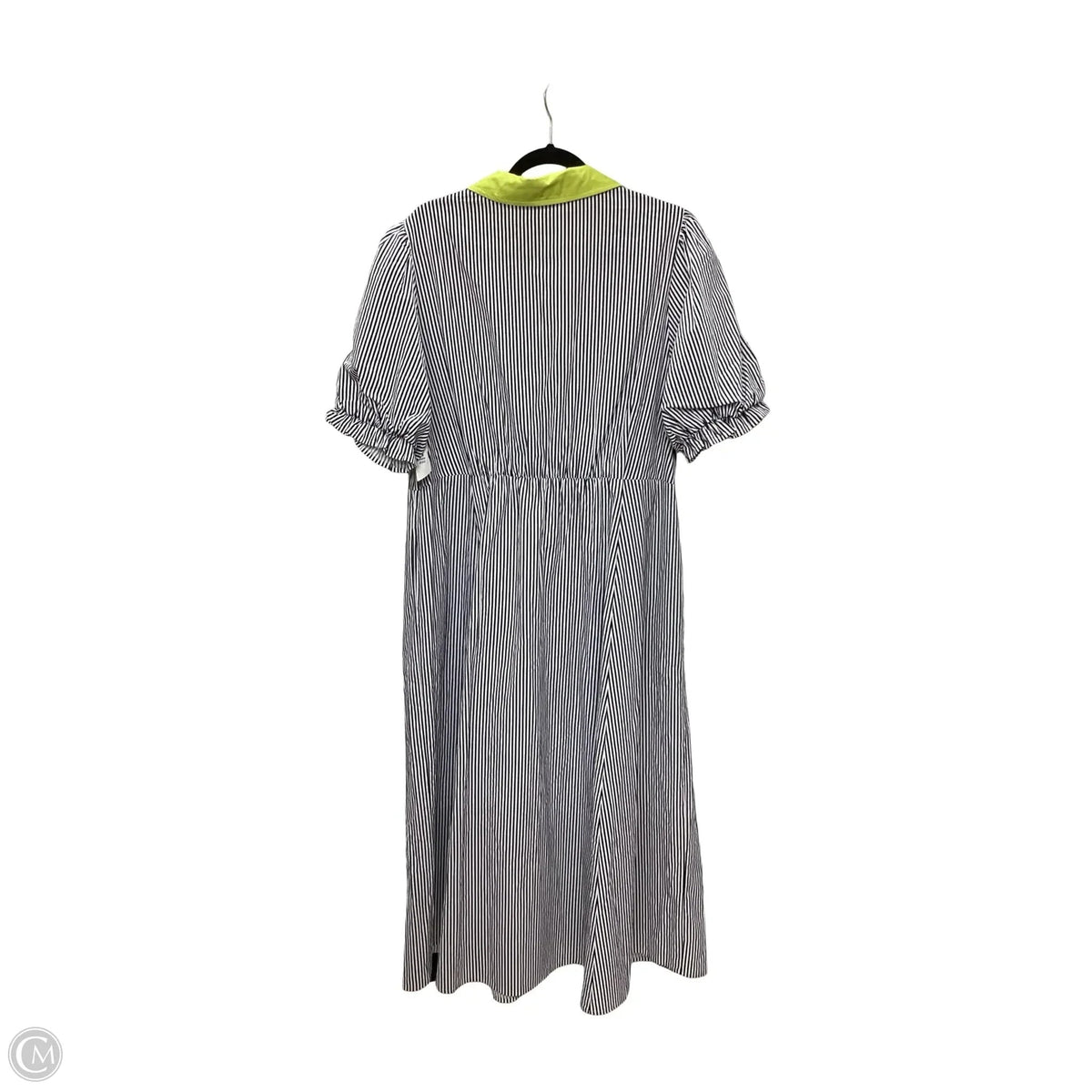 Dress Casual Midi By Entro In Striped Pattern, Size: 2x