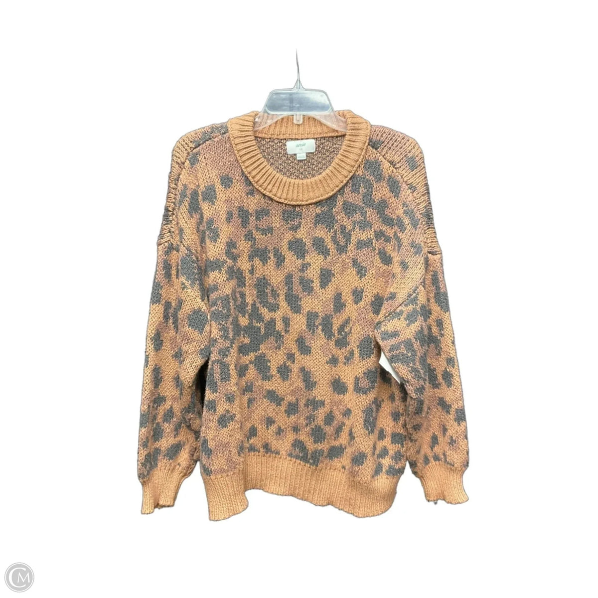 Sweater By Aerie In Animal Print, Size: L