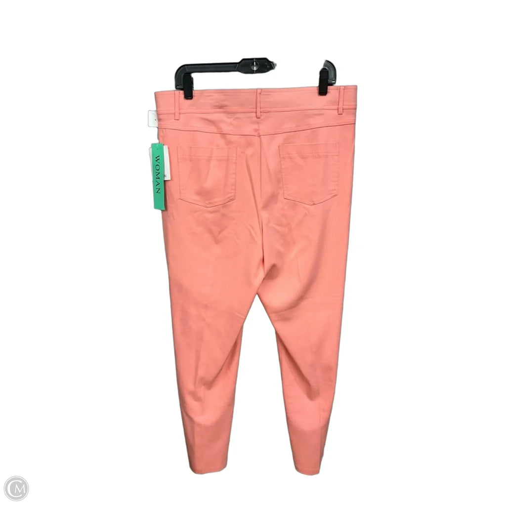 Pants Dress By 89th And Madison In Peach, Size: 16