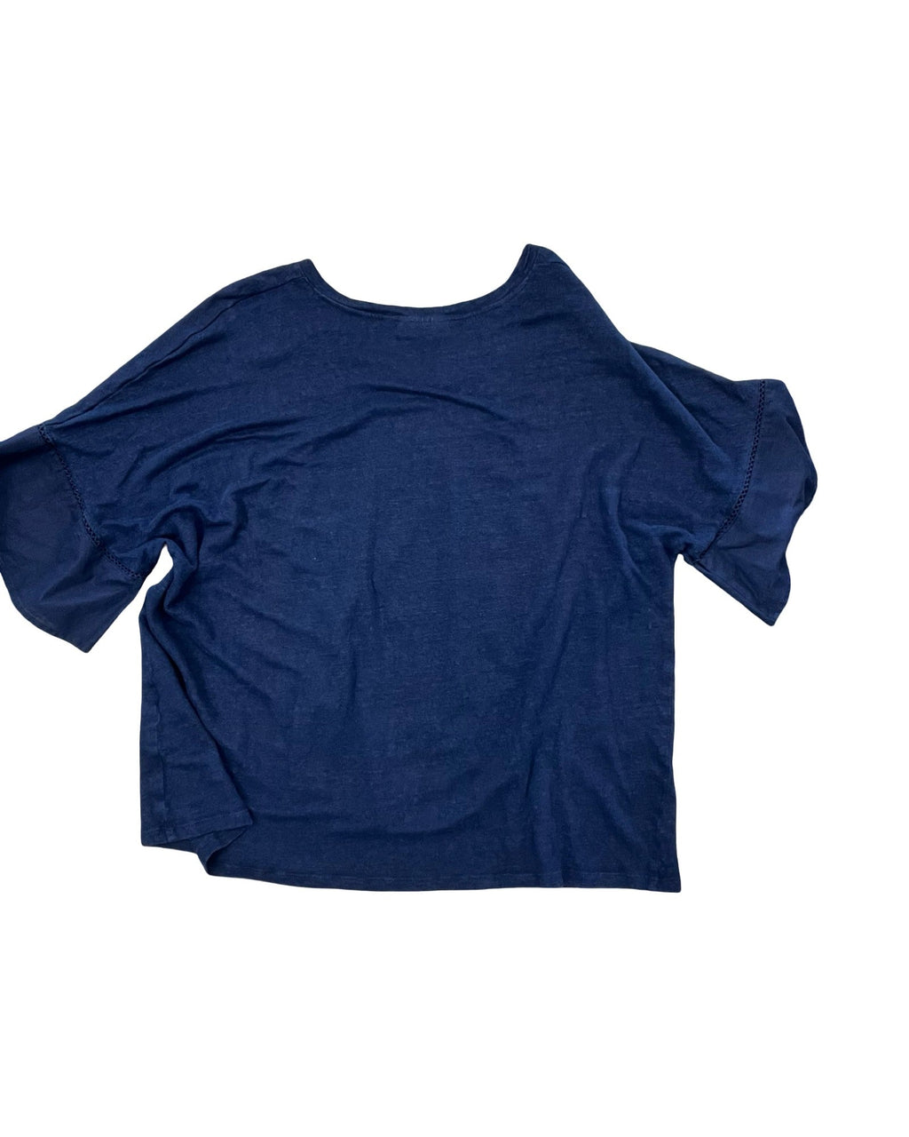 Top Ss By Chicos In Navy, Size:2X