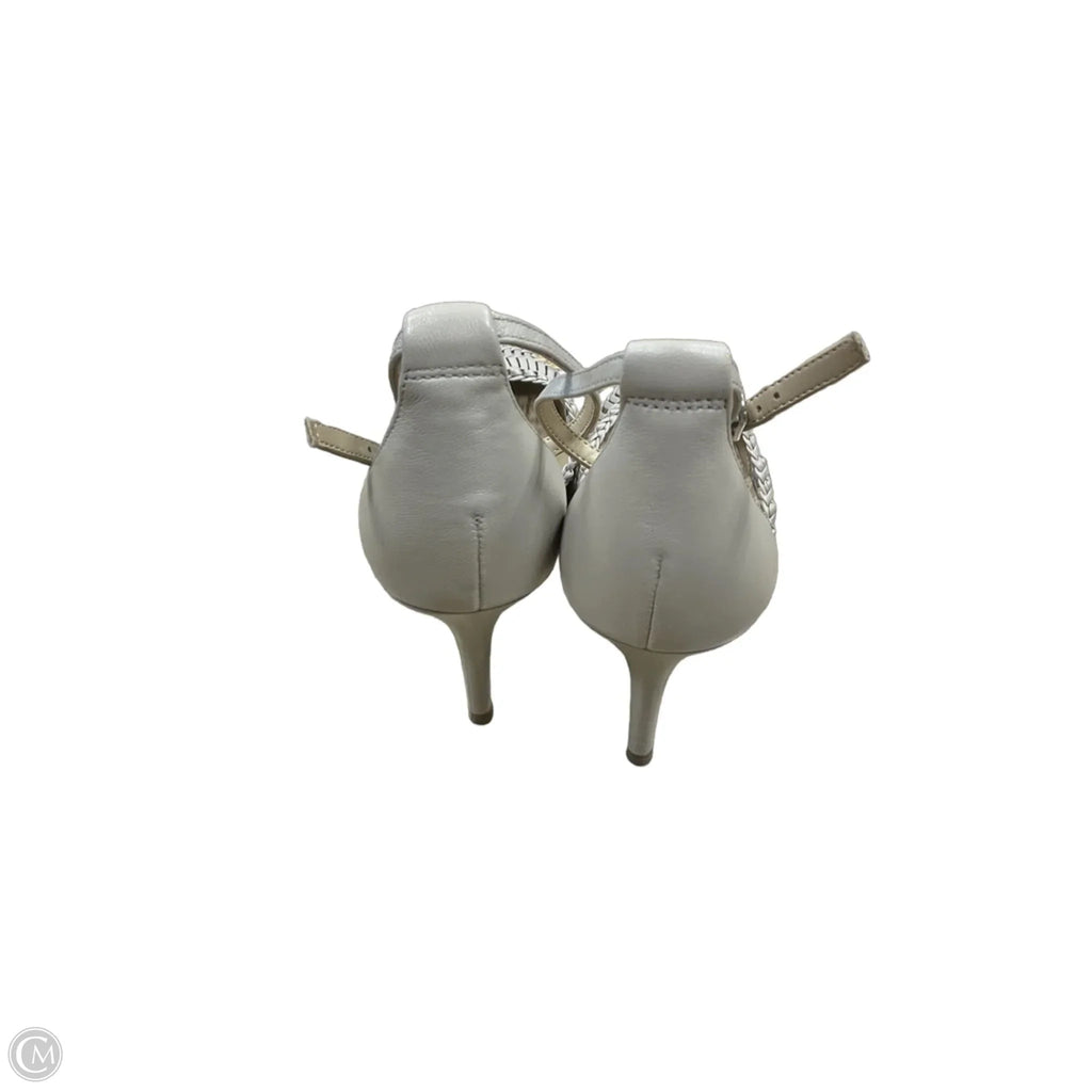 Shoes Heels Kitten By Ann Taylor In Beige, Size: 6.5
