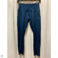 Athletic Leggings By Nyl Wear In Blue, Size: S