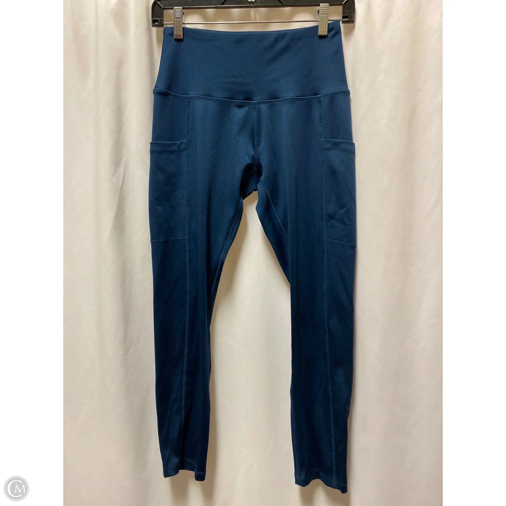 Athletic Leggings By Nyl Wear In Blue, Size: S