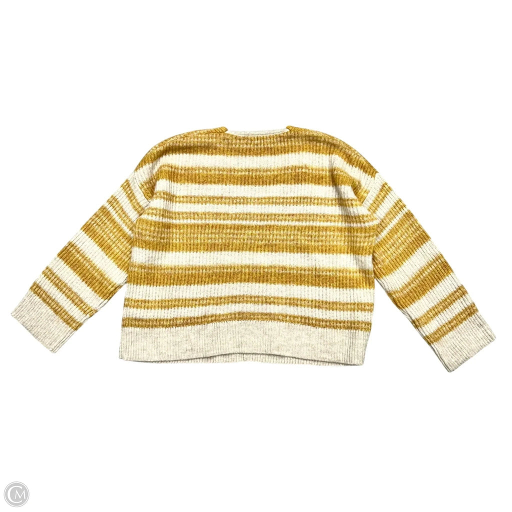 Sweater By Madewell In Striped Pattern, Size: M
