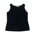 Blouse Sleeveless By Cato In Black, Size:L