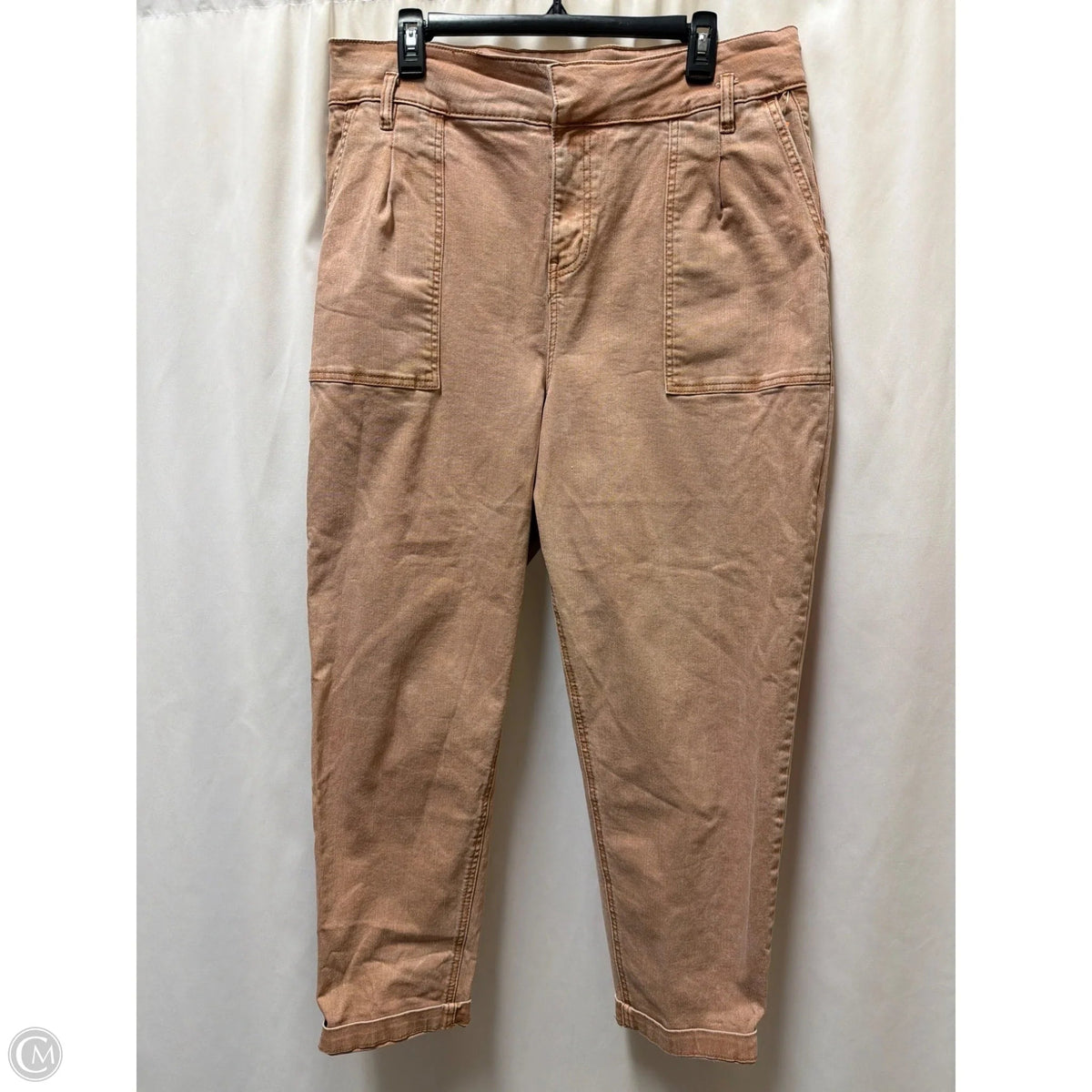 Jeans Straight By Eloquii In Red Denim, Size: 14