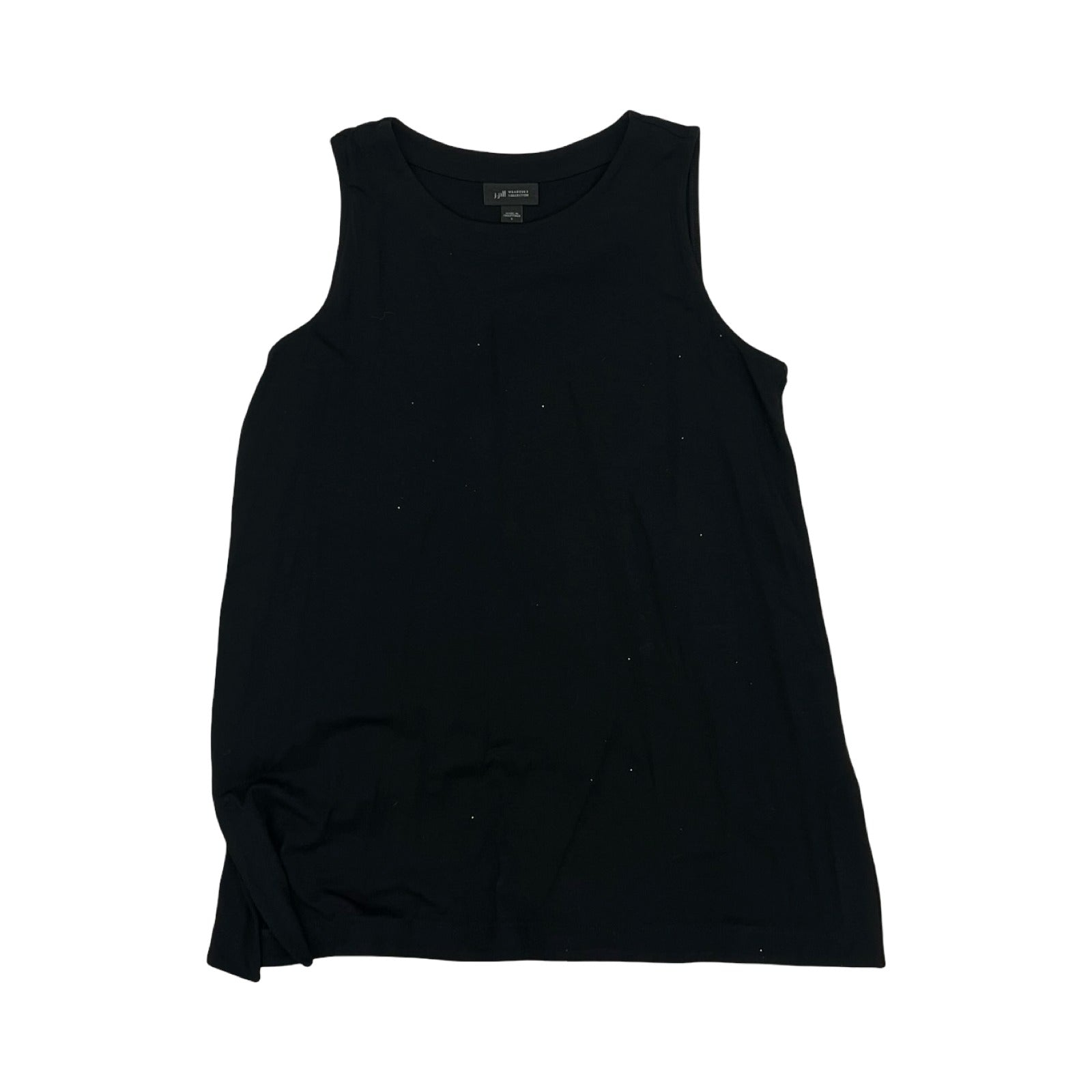 Blouse Sleeveless By J. Jill In Black, Size:S
