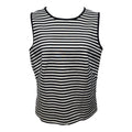 Top Sleeveless By Akris In Striped Pattern, Size: 14