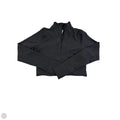 Athletic Top Long Sleeve Collar By 90 Degrees By Reflex In Black, Size: L