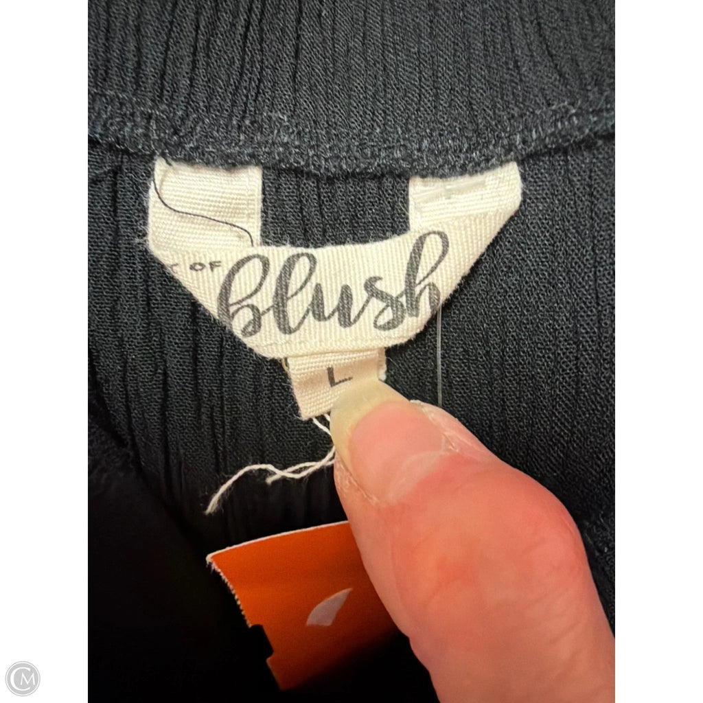 Romper By Blush In Black, Size: L
