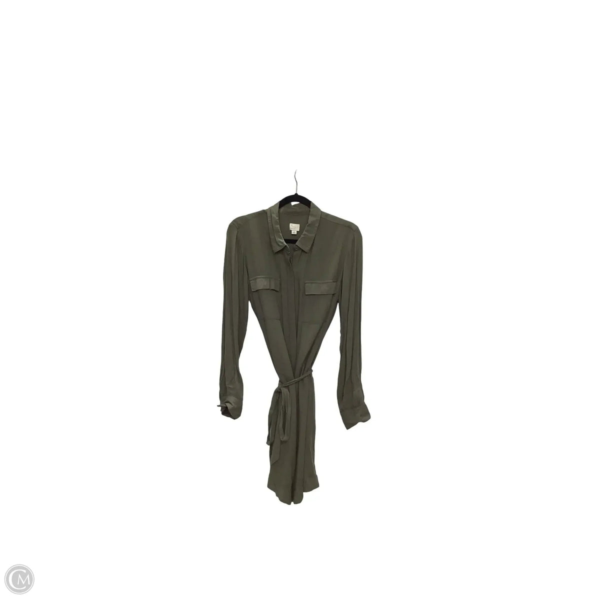 Dress Casual Short By A New Day In Green, Size: L