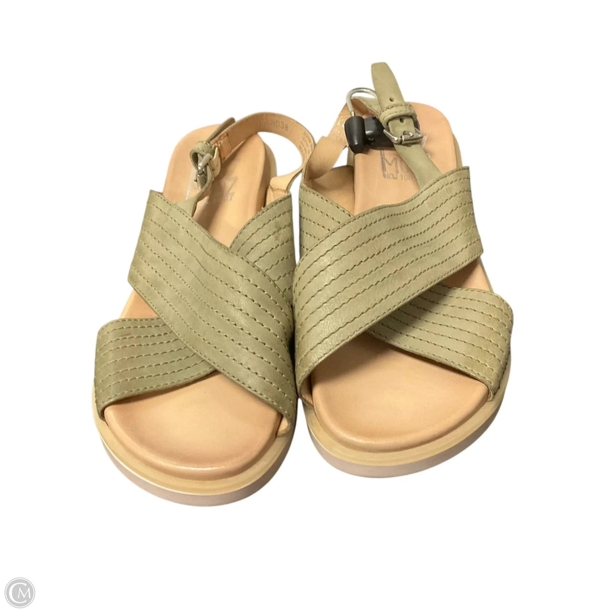 Sandals Flats By Miz Mooz In Green, Size: 7.5