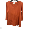 Top Long Sleeve By Simply Noelle In Brown, Size: M