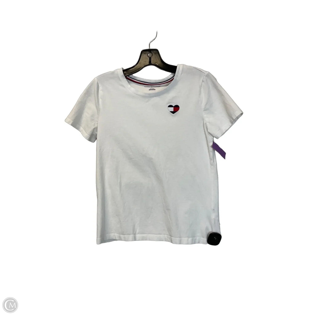 Top Short Sleeve Basic By Tommy Hilfiger In White, Size: Xs