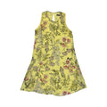 Dress Party Short By Tommy Hilfiger In Green & Yellow, Size:4