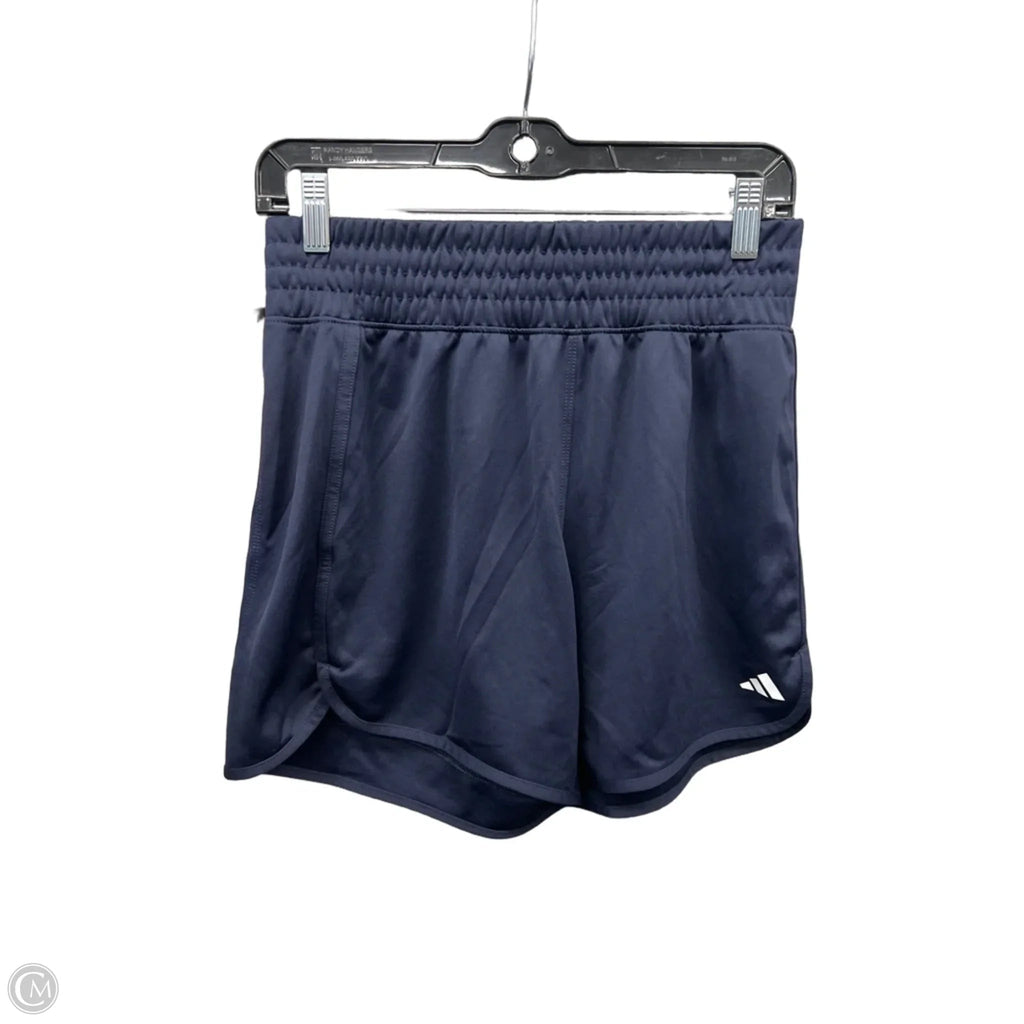 Athletic Shorts By Adidas In Navy, Size: S