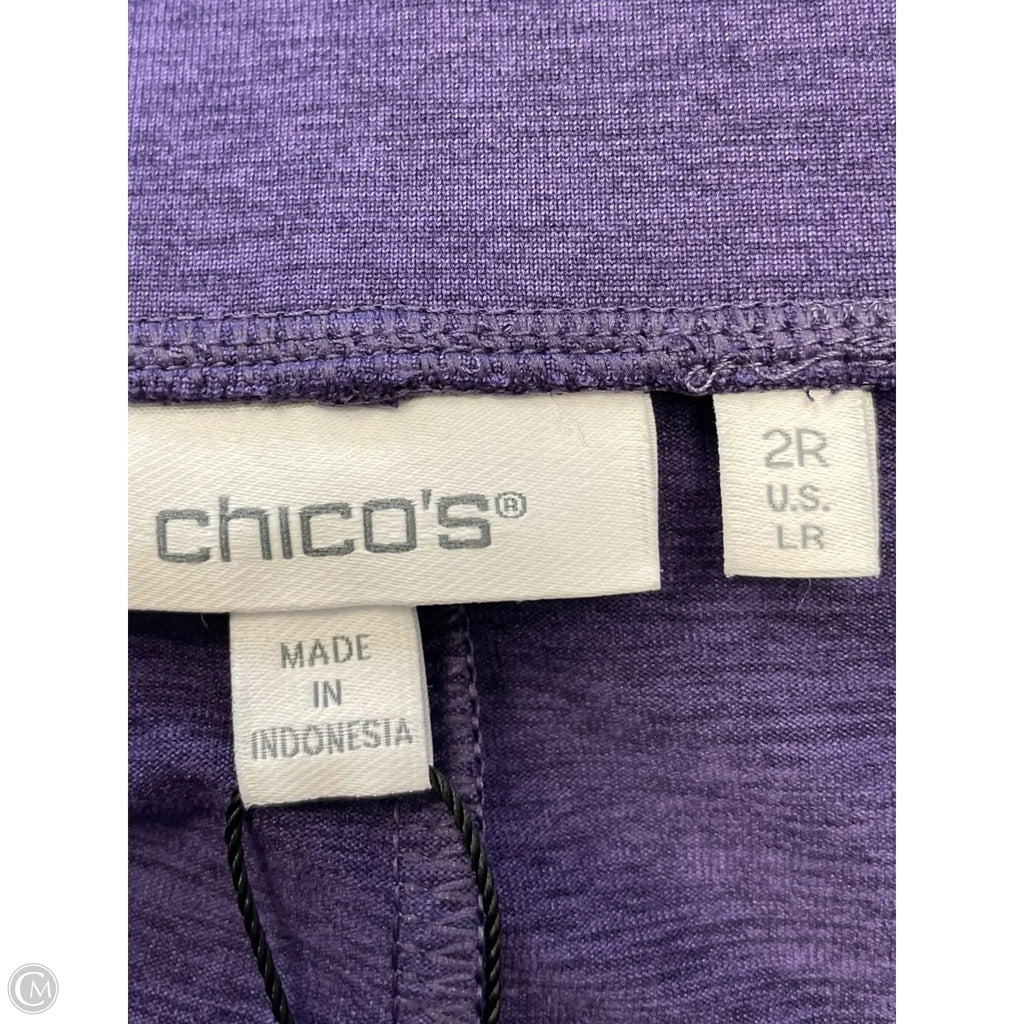 Pants Lounge By Chicos In Purple, Size: 2