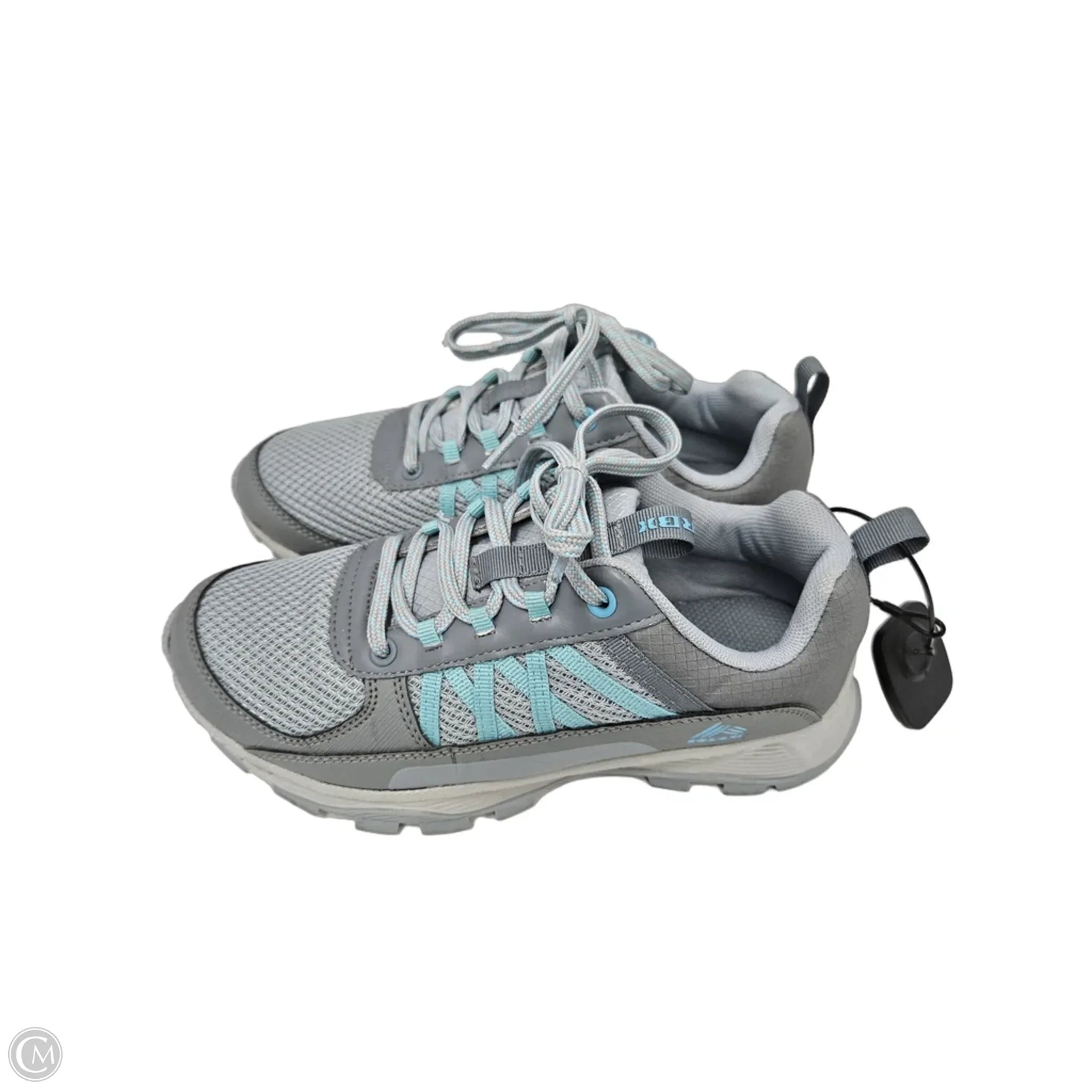 Shoes Athletic By Rbx In Blue & Grey, Size: 7