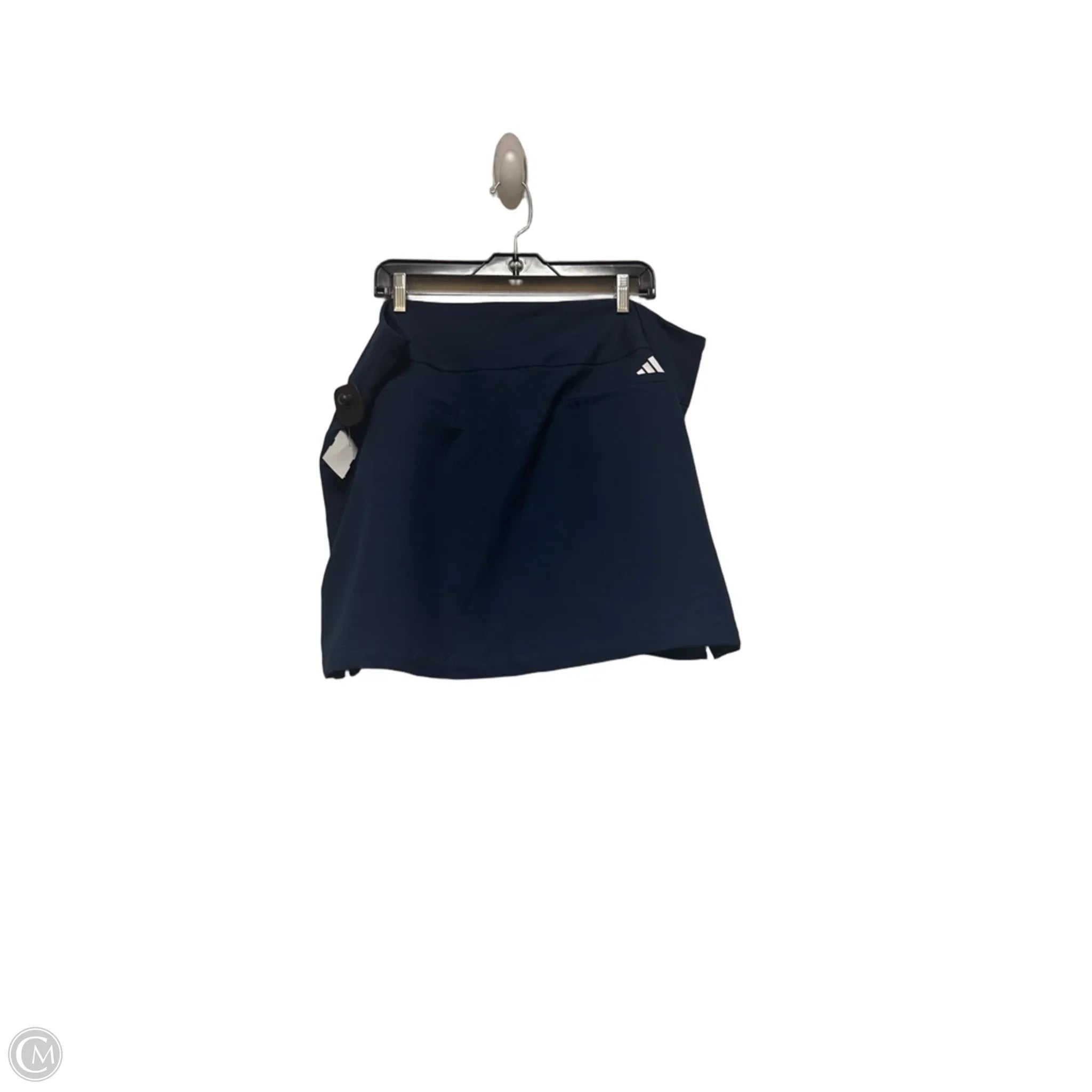 Athletic Skort By Adidas In Blue, Size: 2x