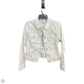 Jacket Denim By Mavi In White Denim, Size: S