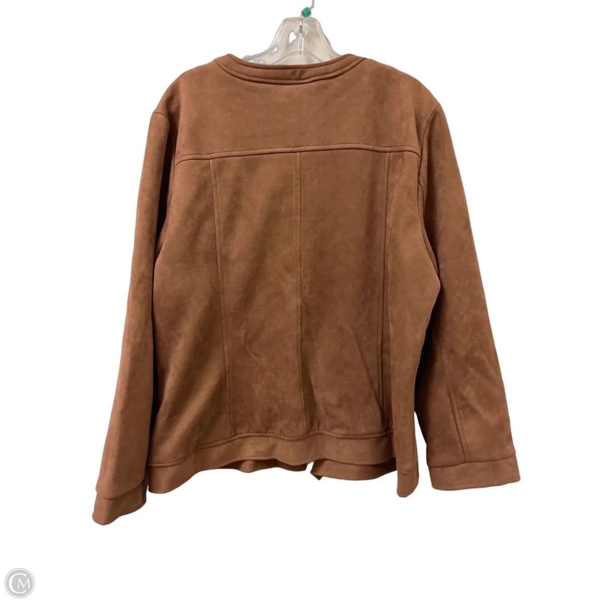 Jacket Other By Clothes Mentor In Brown, Size: 1x