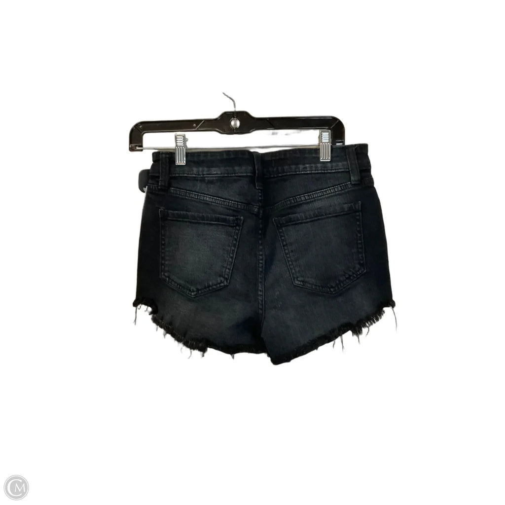 Shorts By Eunina In Black Denim, Size: S