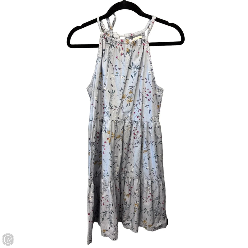 Dress Casual Midi By A New Day In Blue, Size: Xs