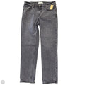 Jeans Straight By Abercrombie And Fitch In Grey Denim, Size: 8