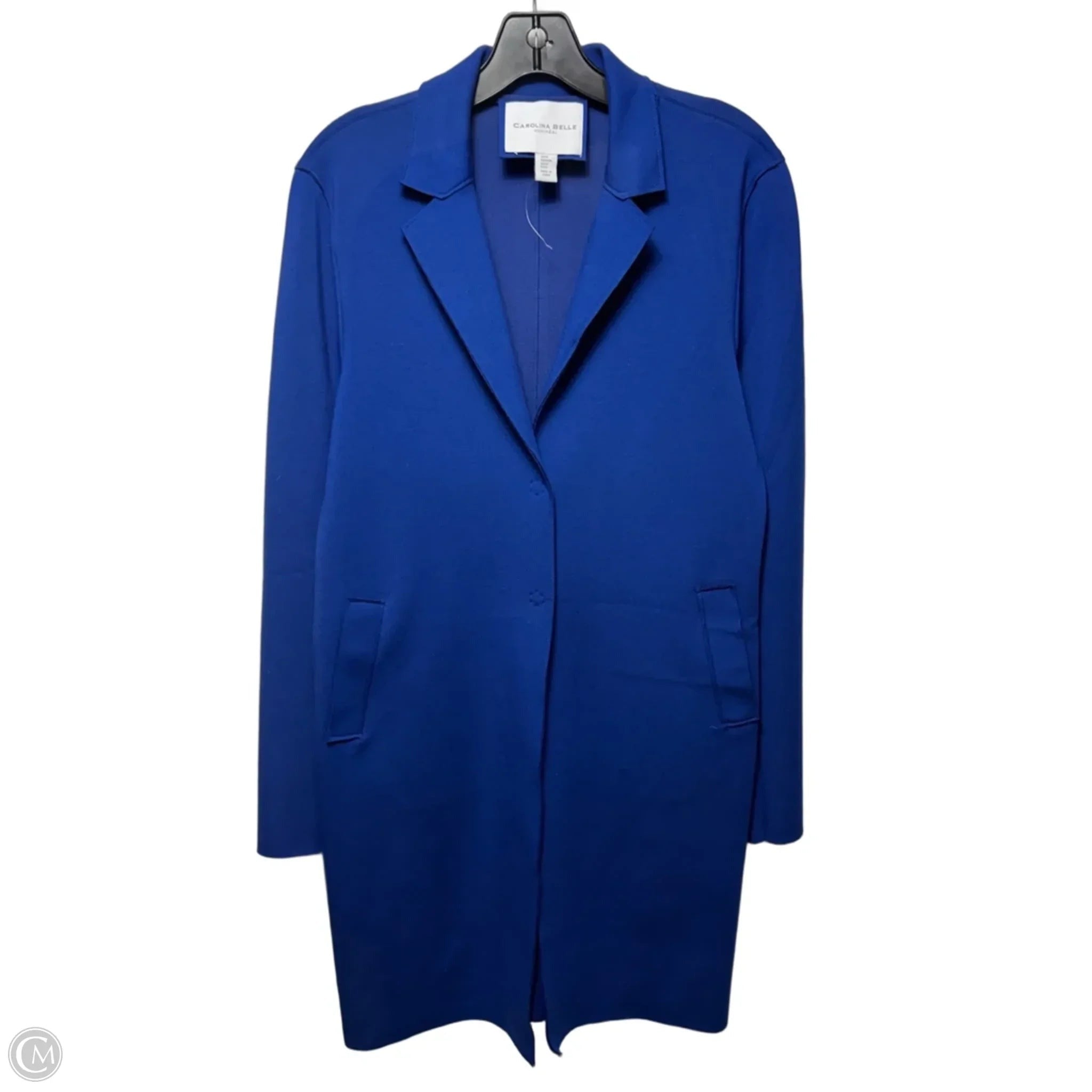 Coat By Carolina Belle In Blue, Size: M