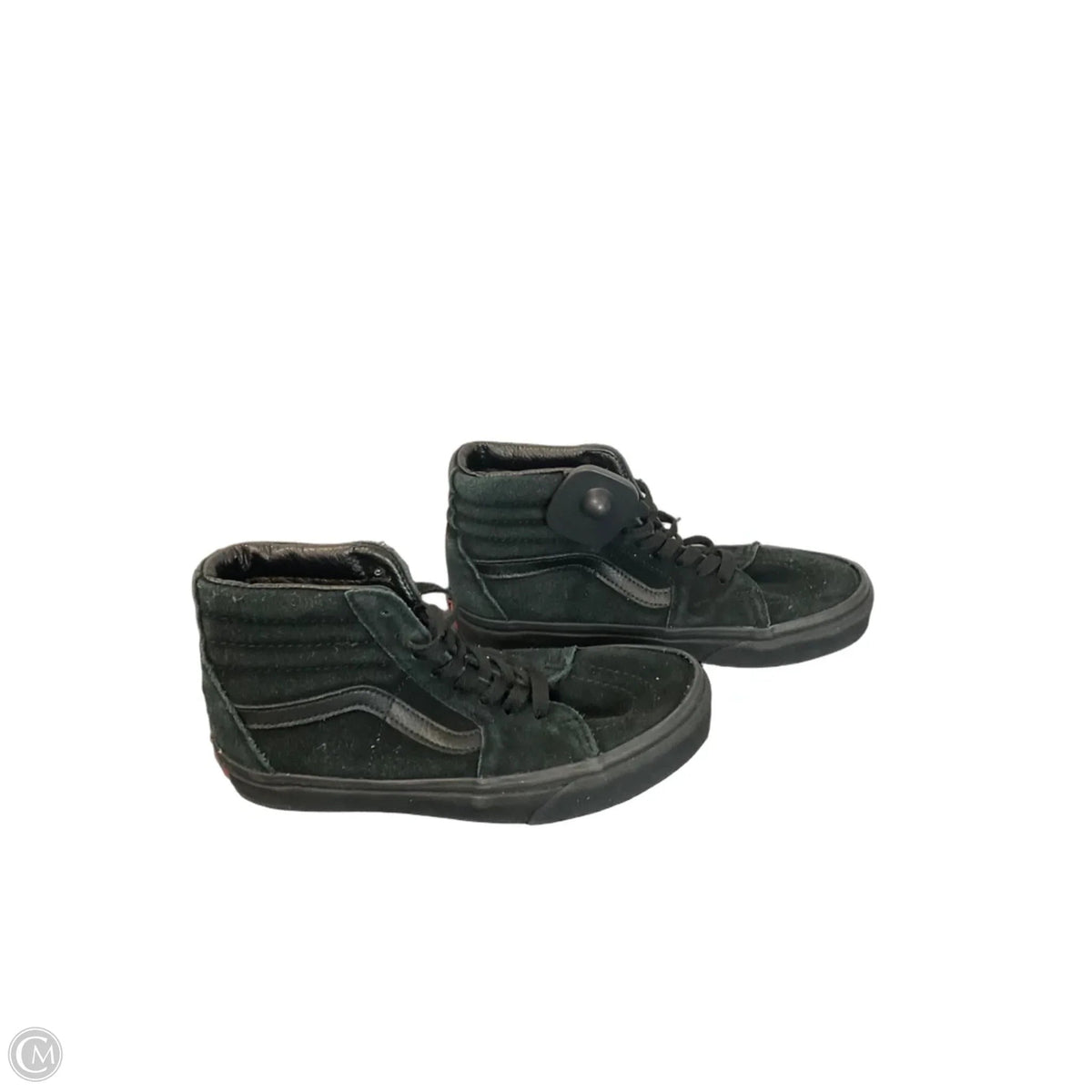 Shoes Sneakers By Vans In Black, Size: 6.5