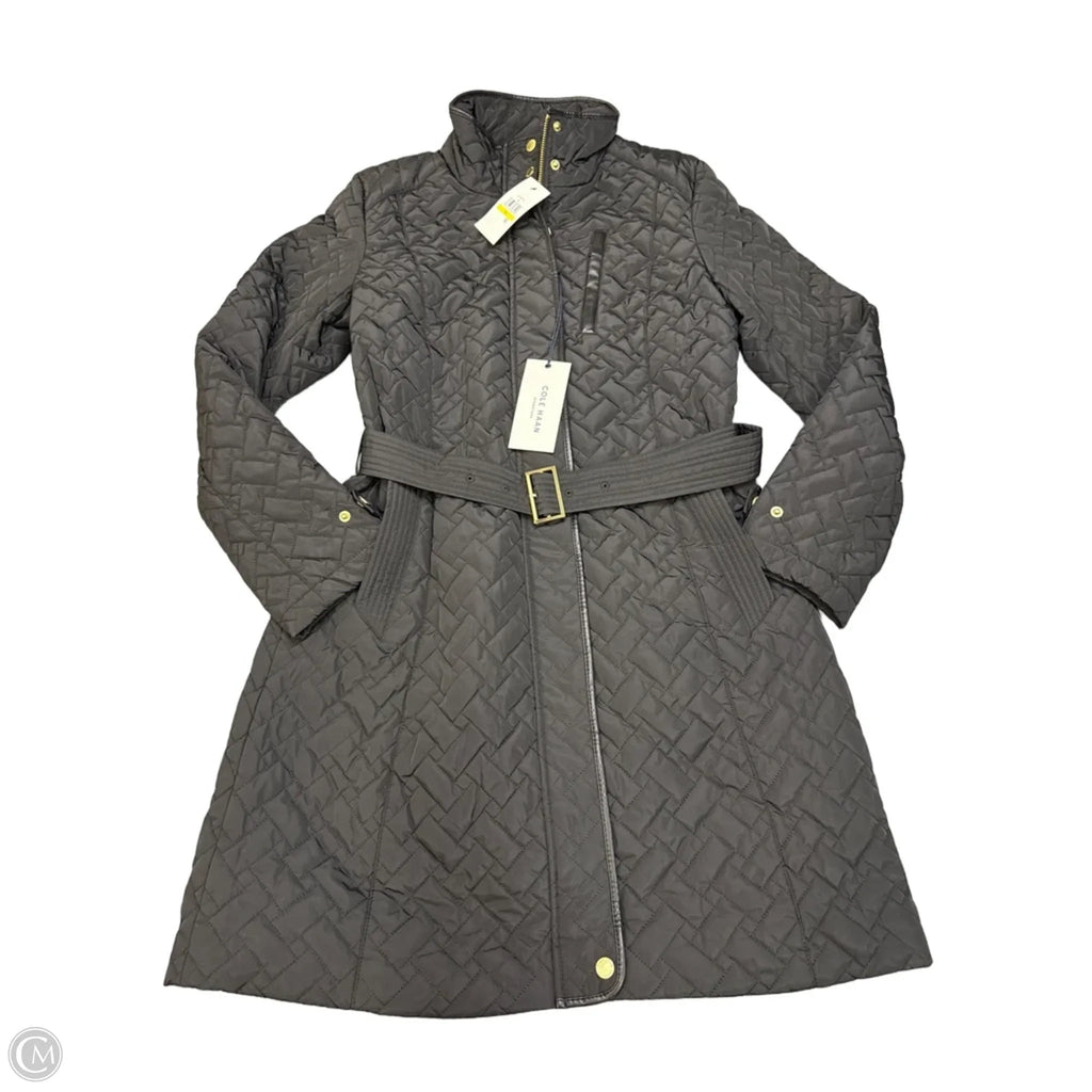 Jacket Puffer & Quilted By Cole-haan In Black, Size: M