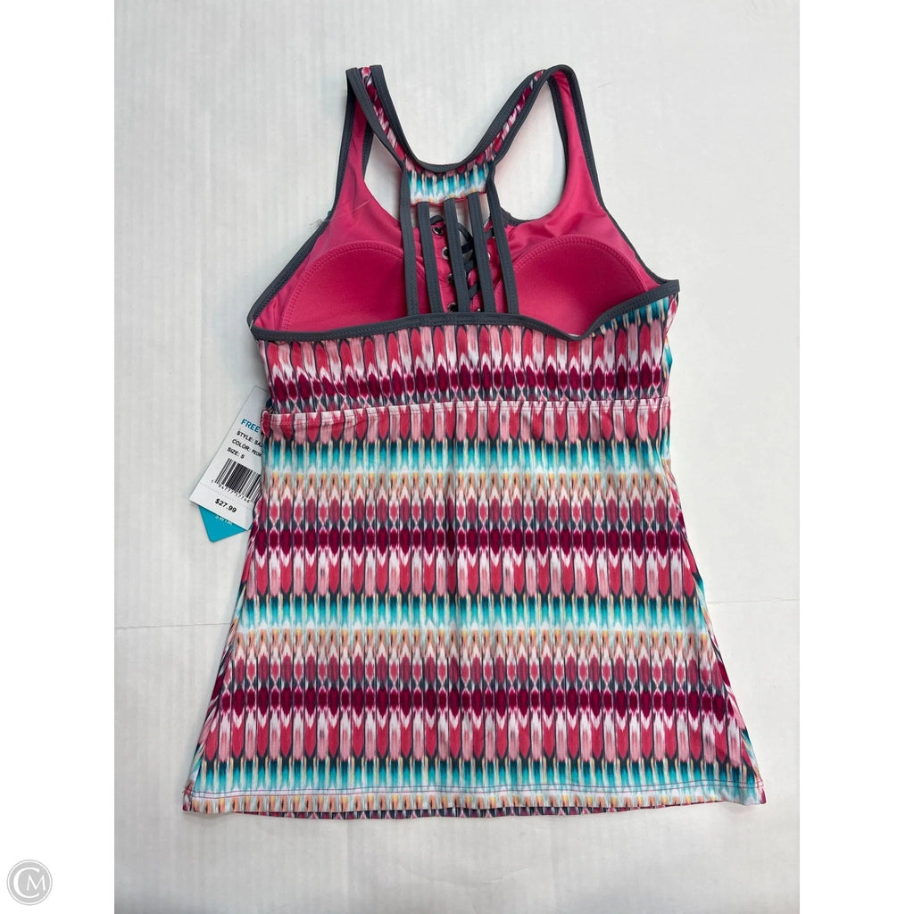 Swimsuit Top By Free Country In Pink, Size: S