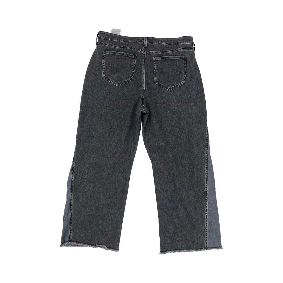 Jeans Wide Leg By Not Your Daughters Jeans In Black Denim, Size:16