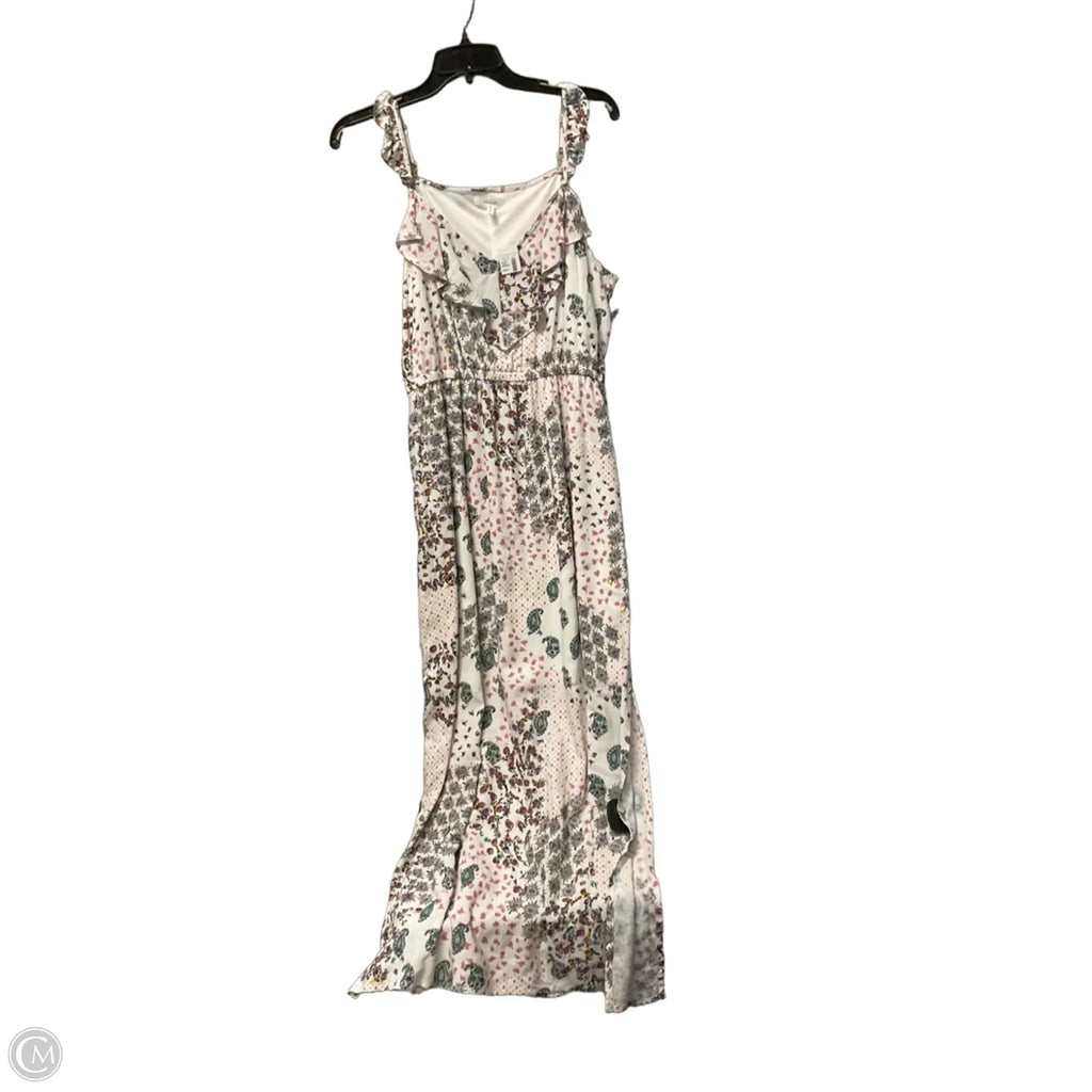 Dress Casual Maxi By Maurices In White, Size: S