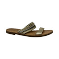 Sandals Flats By Soda In Multi, Size:9