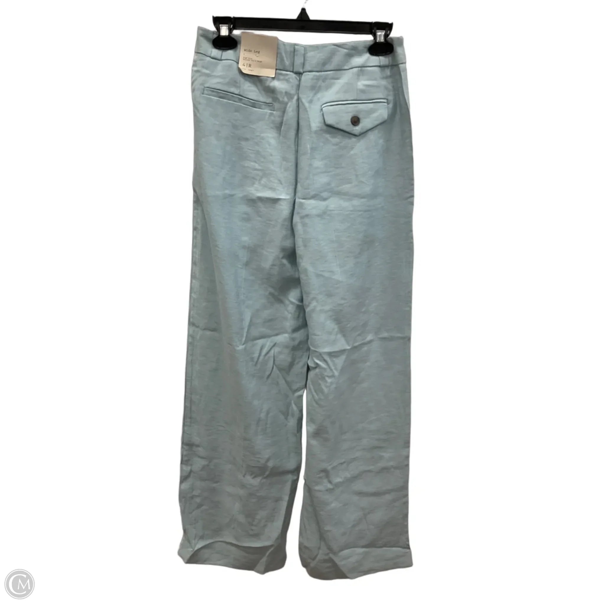 Pants Wide Leg By A New Day In Blue, Size: L