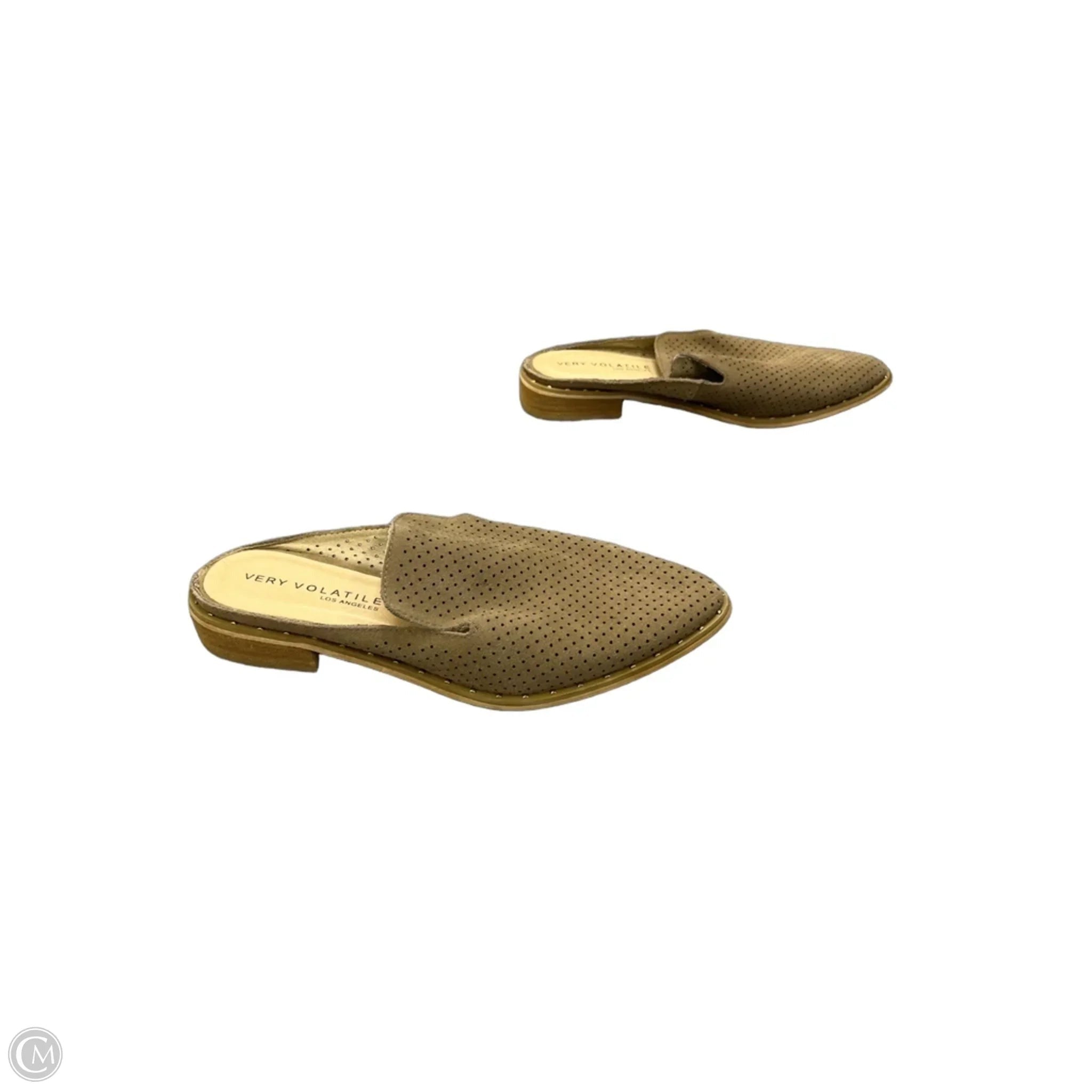 Shoes Flats By Very Volatile In Brown, Size: 9