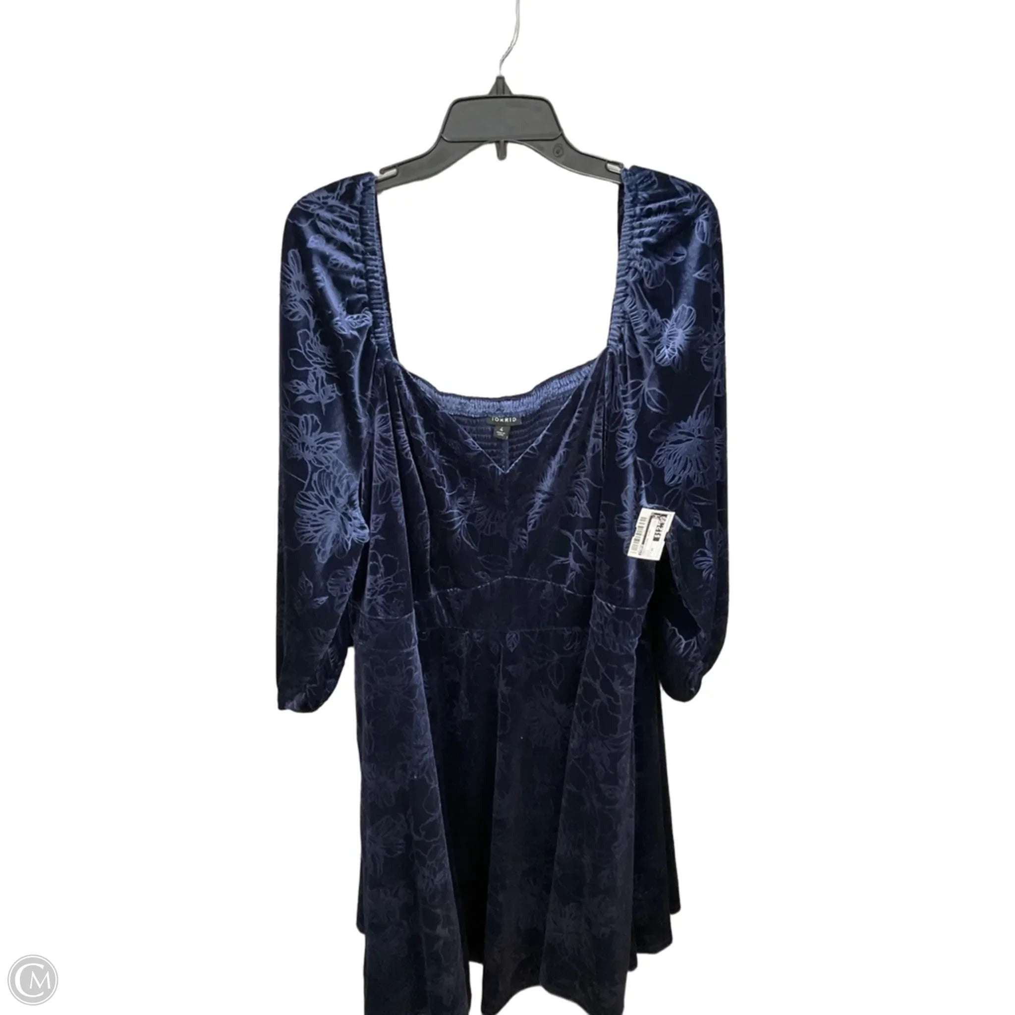 Dress Casual Short By Torrid In Blue, Size: 4x