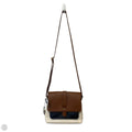 Handbag Leather By Fossil, Size: Small