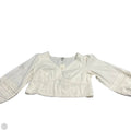 Top 3/4 Sleeve By A New Day In Cream, Size: Xxl