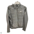 Athletic Jacket By Nike Apparel In Black, Size: S