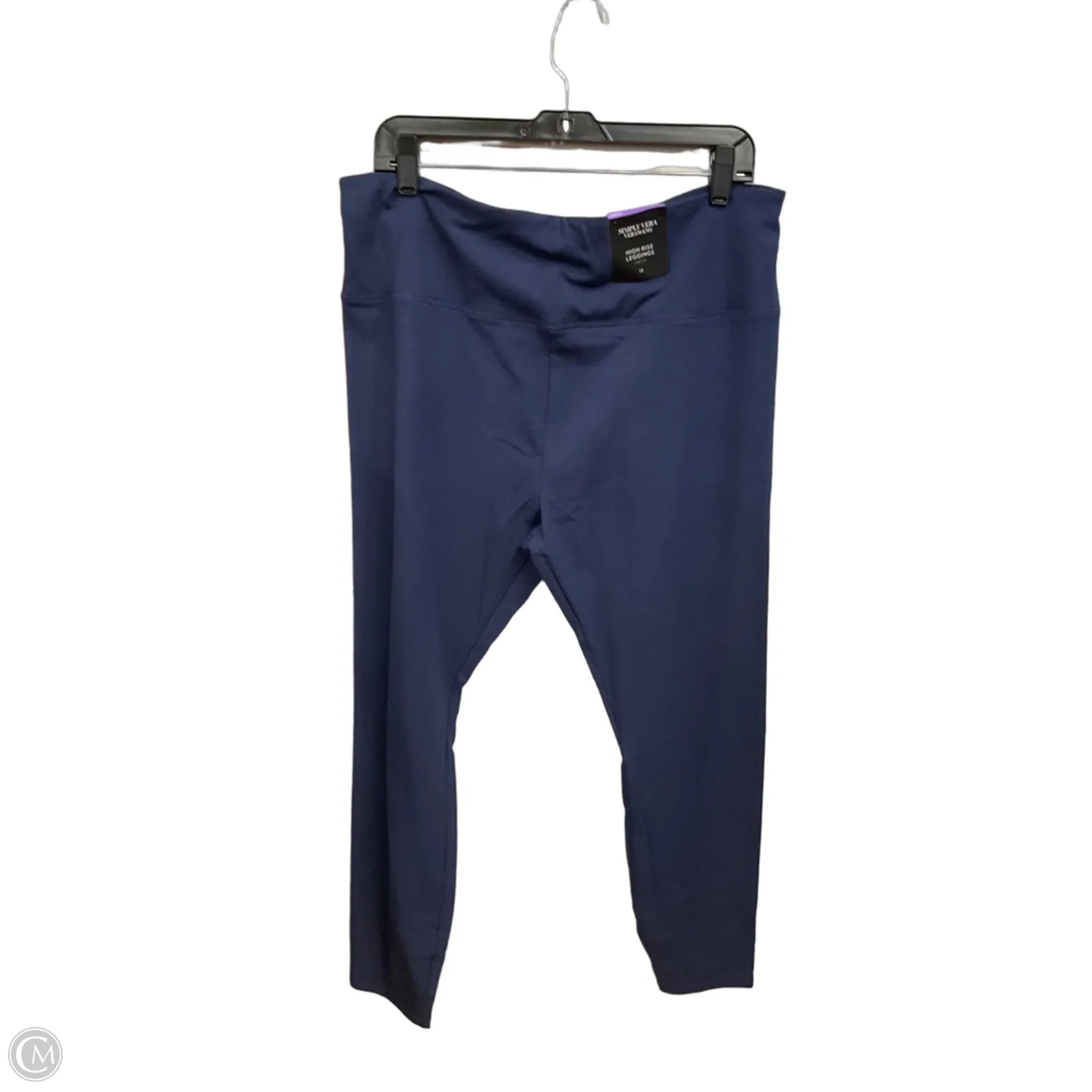 Pants Leggings By Simply Vera In Navy, Size: 16