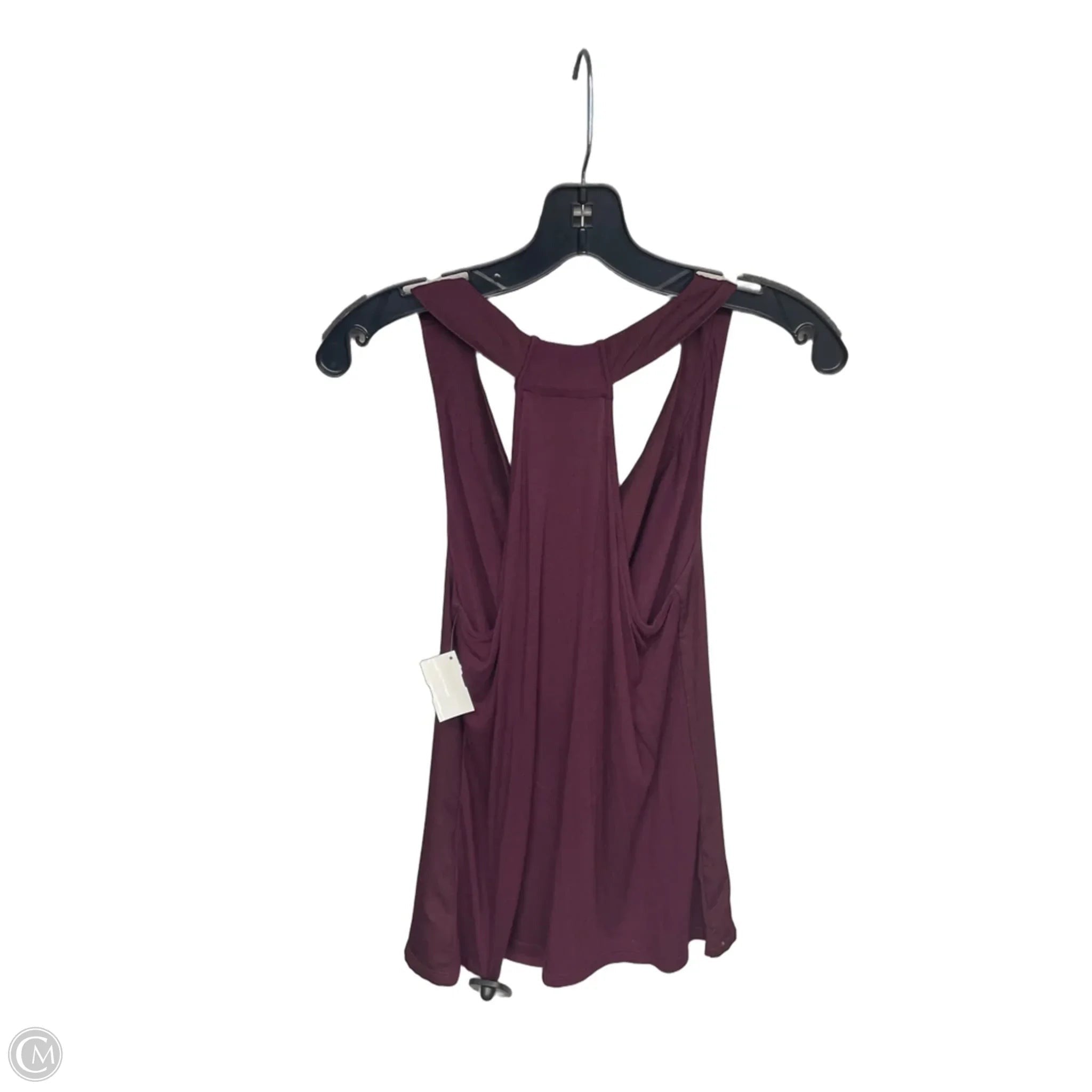Top Sleeveless By Banana Republic In Maroon, Size: S