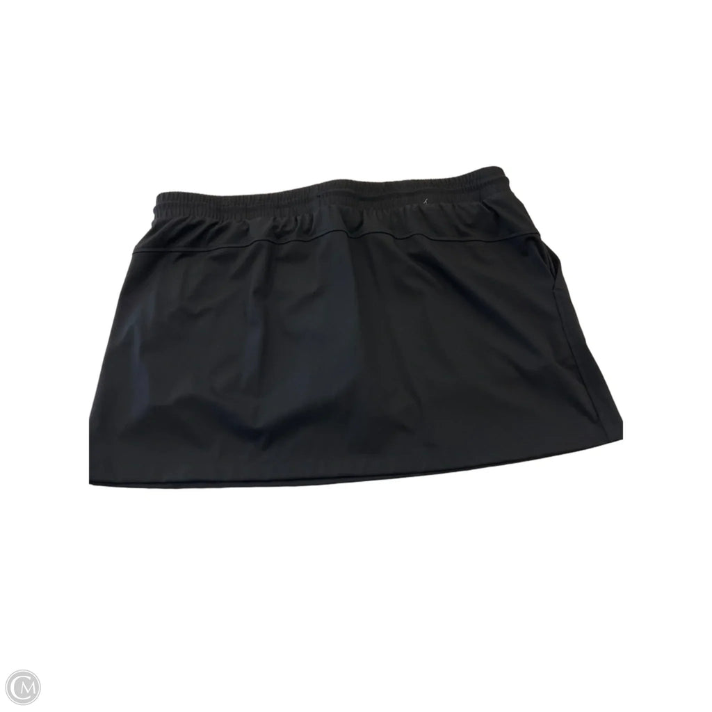 Skort By Members Mark In Black, Size: Xxl