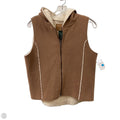 Vest Faux Fur & Sherpa By Lauren By Ralph Lauren In Brown, Size: S