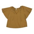 Blouse Ss By A New Day In Brown, Size:Xs