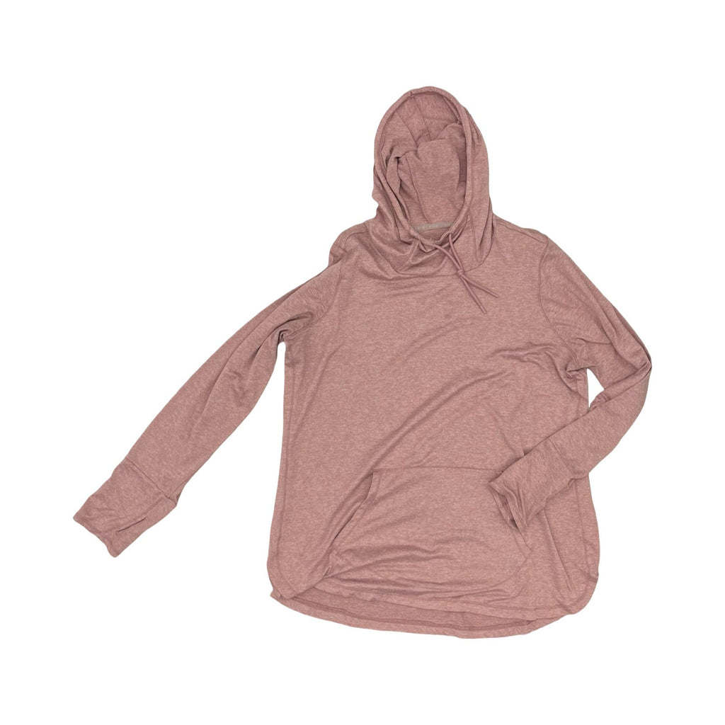 Athletic Top Ls Hoodie By Rbx In Pink, Size:1X